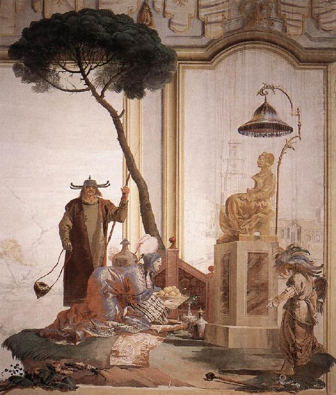 TIEPOLO, Giovanni Domenico Offering of Fruits to Moon Goddess nmoih china oil painting image